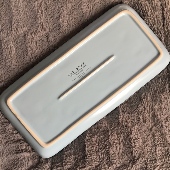 🆕 Rae Dunn Light Blue HIPPITY HOP Easter Platter - Picture 7 of 8